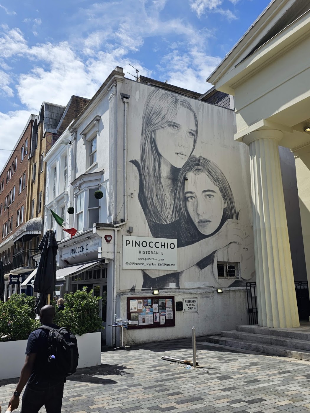 Pinocchio the frontage